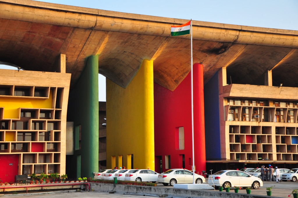 Chandigarh, la cité moderniste. Photo : Carolyn O'Donnell 